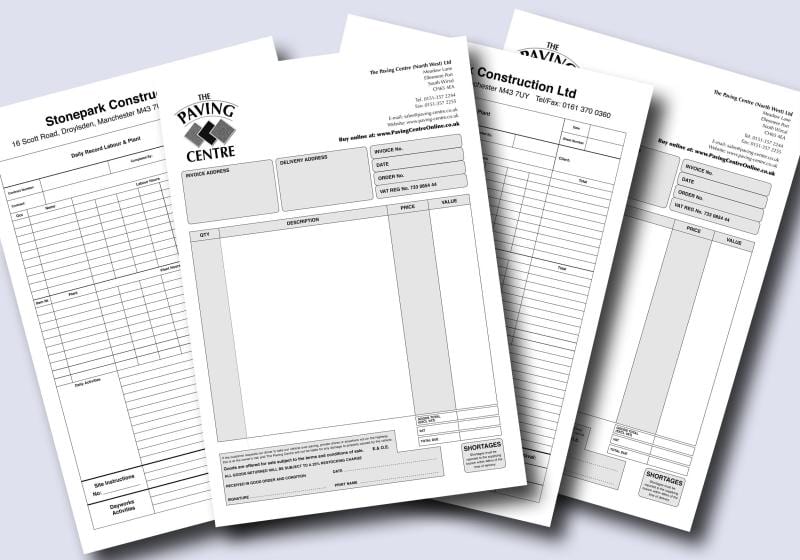 NCR Invoices Artwork