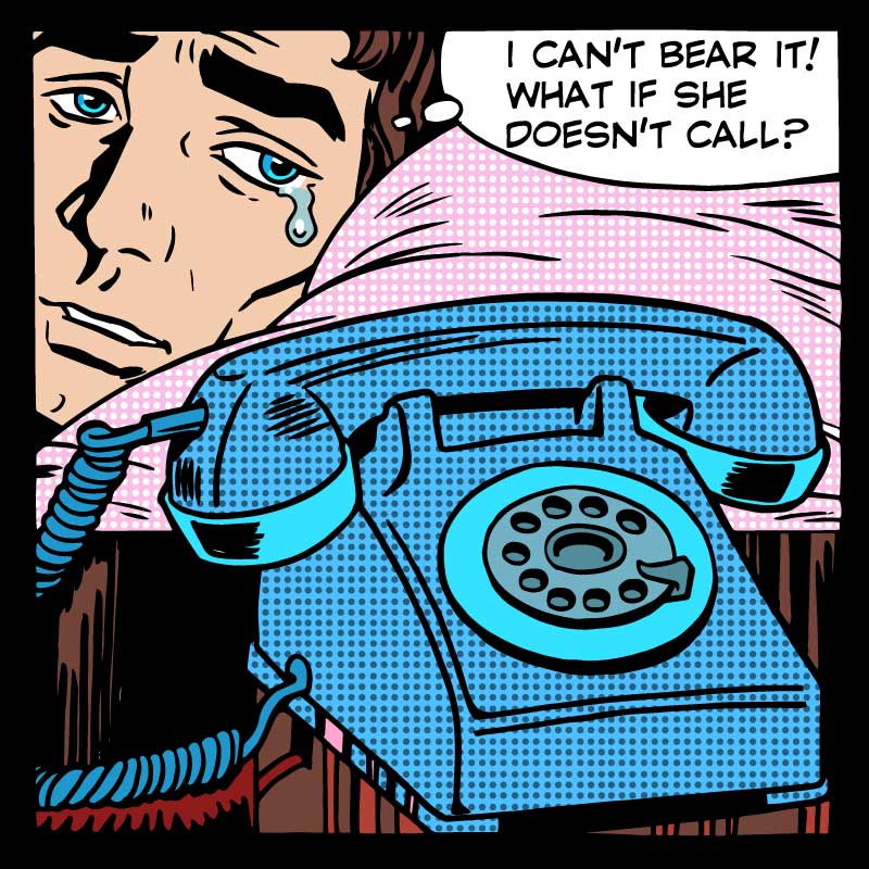 ‘I Can’t Bear It!’ Pop Art Poster – MuPrint.com