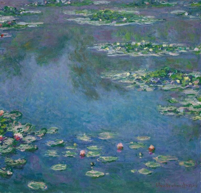 Claude Monet - Water Lily Pond