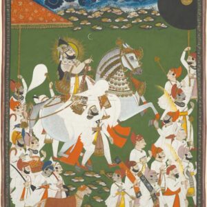 Maharana Bhim Singh in Procession - attributed to Ghasi