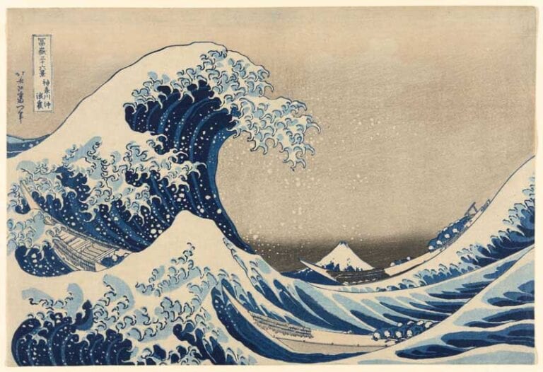 The Great Wave - Katsushika Hokusai