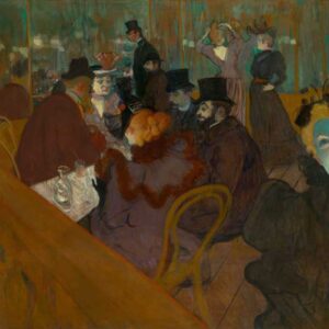 At the Moulin Rouge - Toulouse-Lautrec