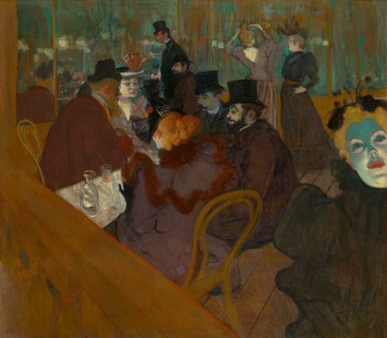 At the Moulin Rouge - Toulouse-Lautrec