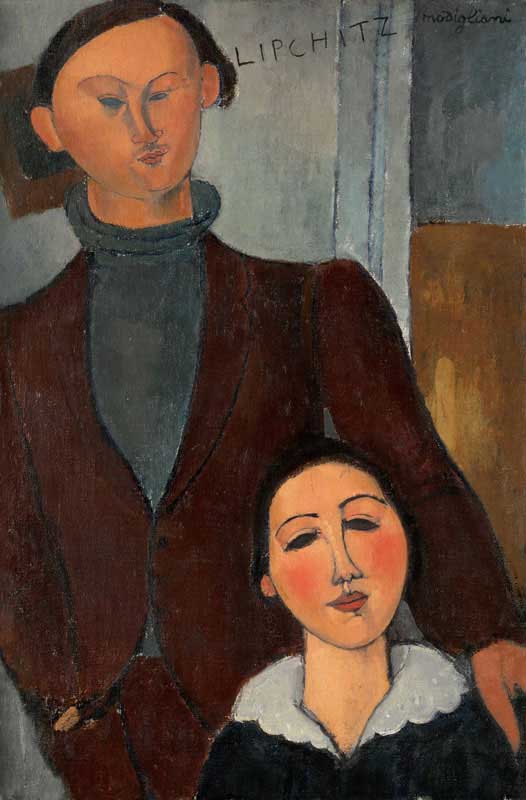 Jacques and Berthe Lipchitz - Amedeo Modigliani